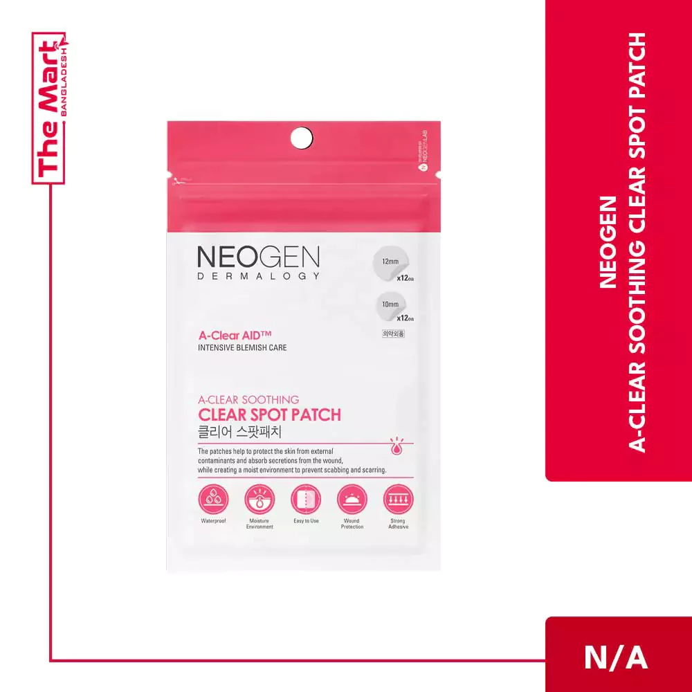 Neogen Dermalogy A Clear Soothing Clear Spot Patch