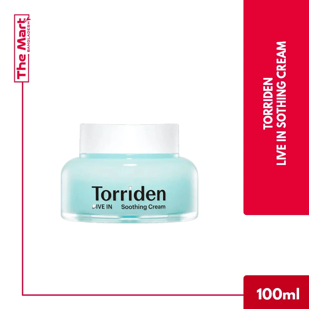Torriden Dive Low Molecular Hyaluronic Acid Soothing Cream 100ml