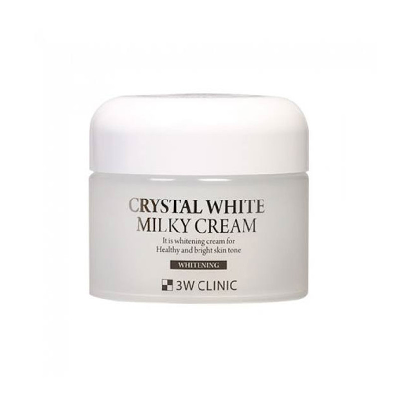 3W Clinic Crystal White Milky Cream 50ml jar