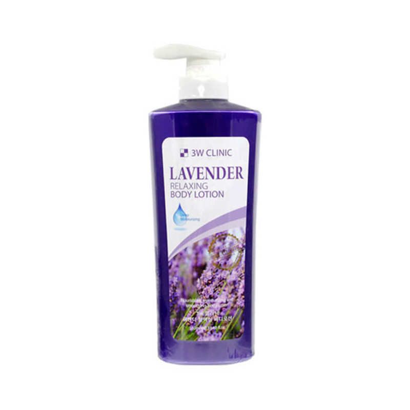 3W Clinic Relaxing Body Lotion- Lavender