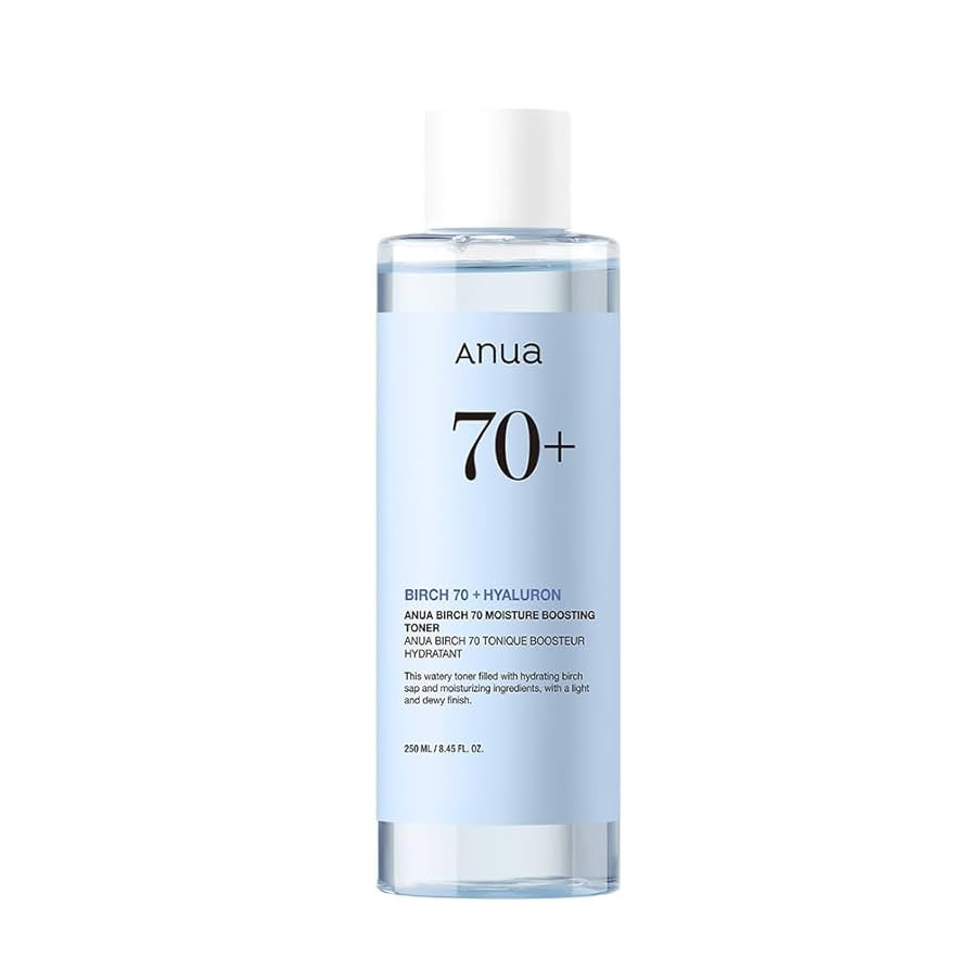 ANUA Birch 70% Moisture Boosting Toner 250ml hydrating Korean toner