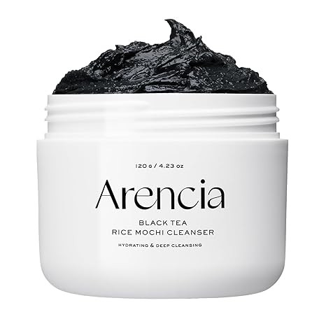 Arencia Black Tea & Yuzu Cleanser 120ml gentle antioxidant foaming cleanser