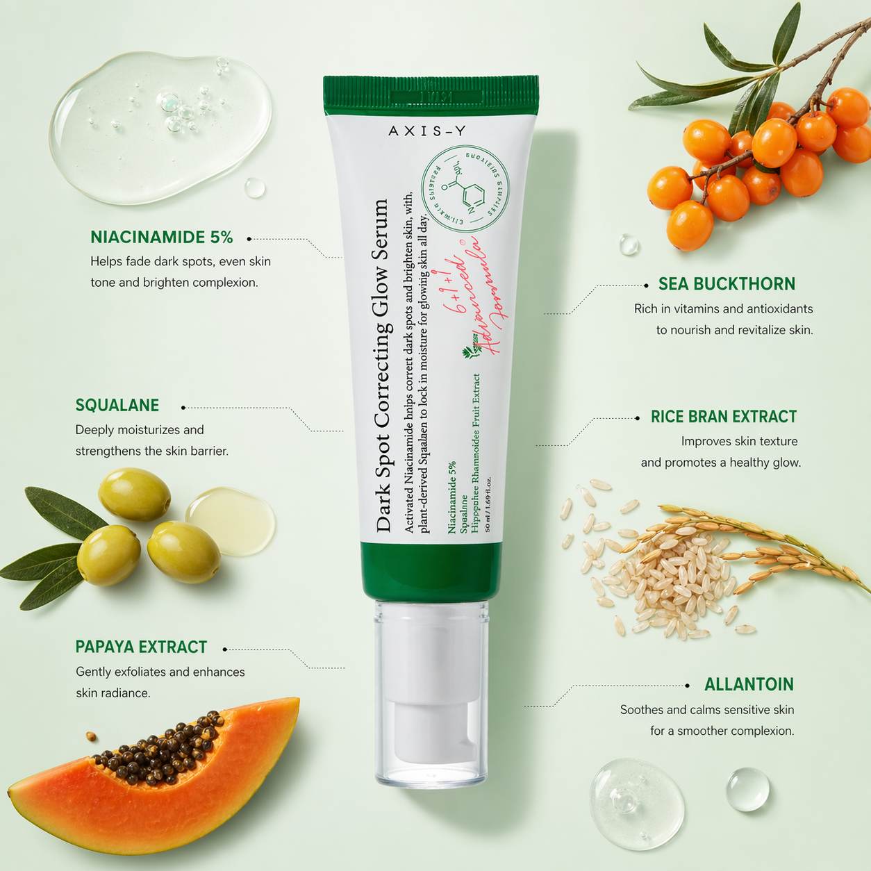 AXIS‑Y Dark Spot Correcting Glow Serum 50ml bottle