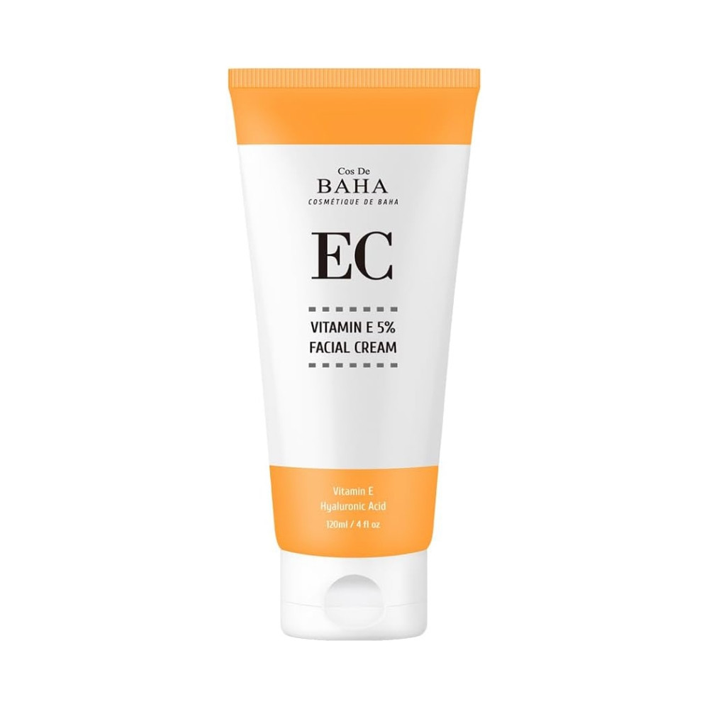 Cos De Baha Vitamin E 5% with Niacinamide Facial Cream 120ml tube