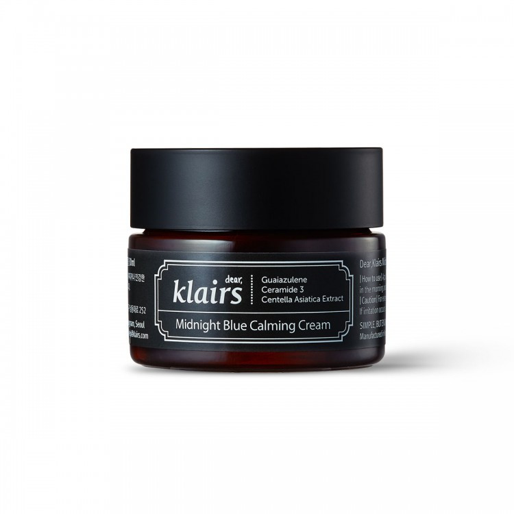 Dear Klairs Midnight Blue Calming Cream 30ml jar