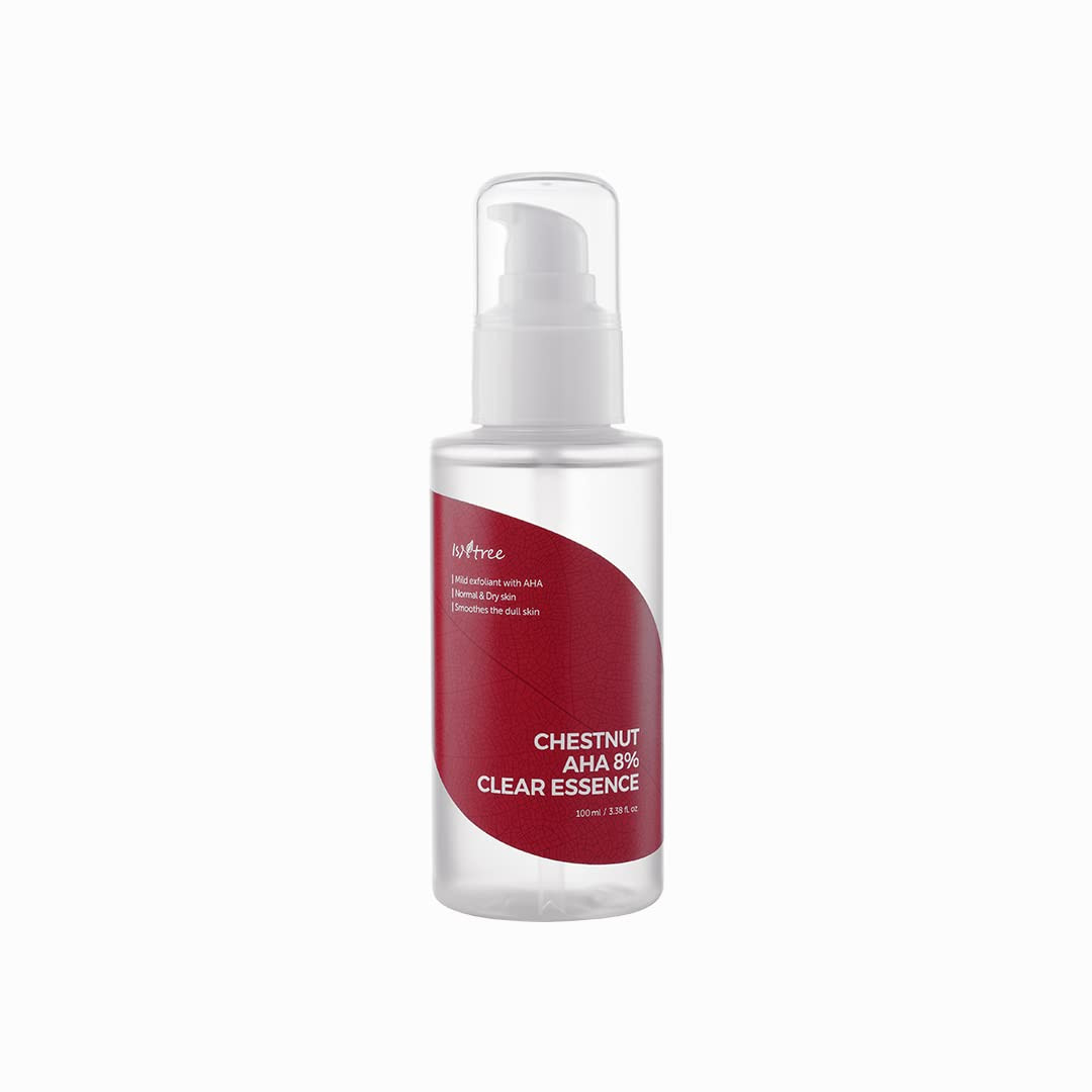 ISNTREE Chestnut AHA 8% Clear Essence 100ml exfoliating essence