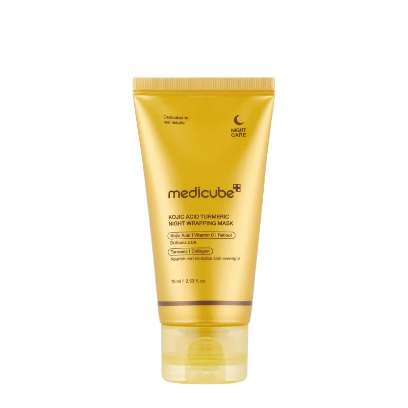 MEDICUBE Kojic Acid Turmeric Night Wrapping Mask 75ml