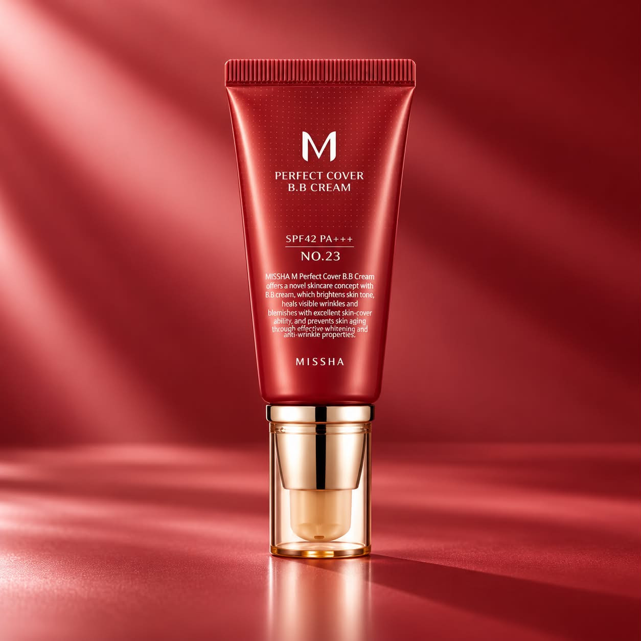 MISSHA  M Perfect Cover BB Cream SPF 42 Shade No.23 (Natural Beige)  50ml