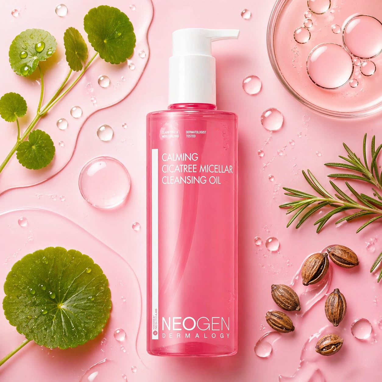 Neogen Dermalogy Calming CICA Tree Micellar Cleansing Oil 300ml – Gentle Makeup Remover