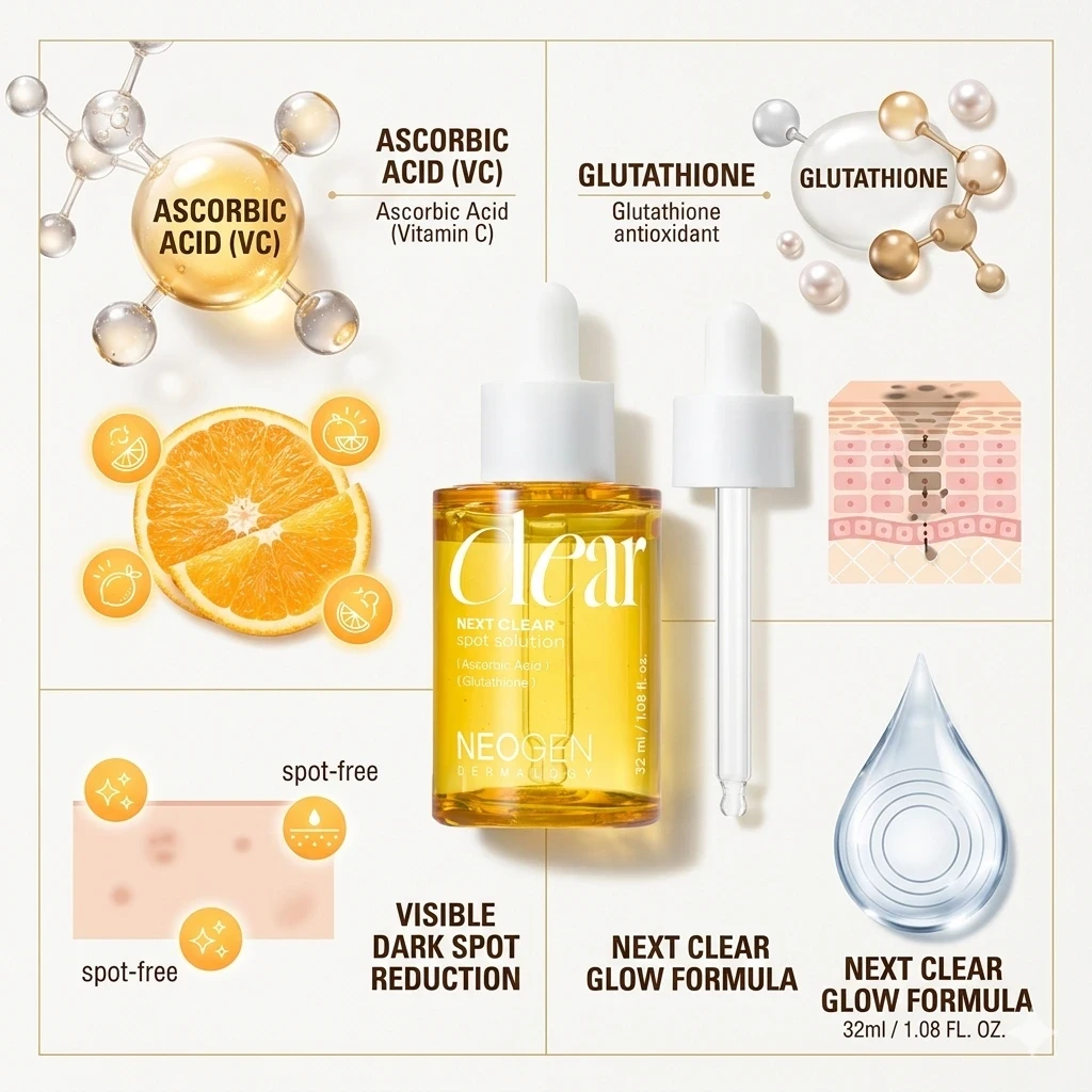 Neogen Dermalogy Next Clear Spot Solution 32ml – Acne Treatment Serum
