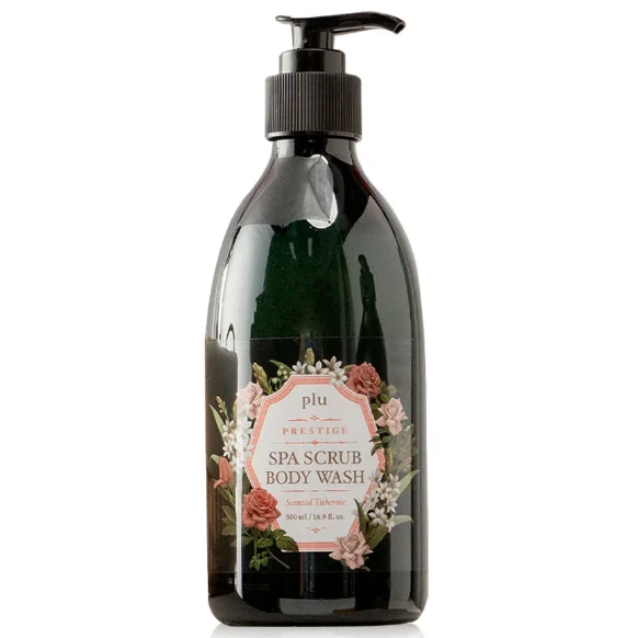 PLU Prestige SPA Scrub Body Wash Scented Tuberose 500ml