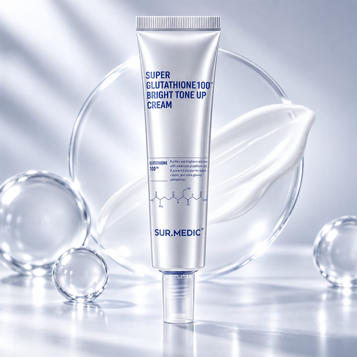 Sur.Medic+ Super Glutathione 100™ Bright Tone-Up Cream 40ml – Brightening Cream