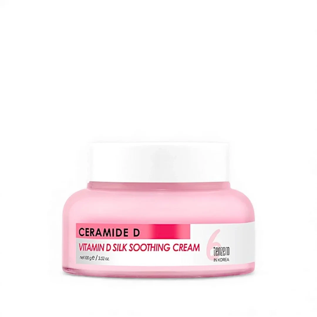 TENZERO Ceramide D Vitamin D Silk Soothing Cream 100g jar