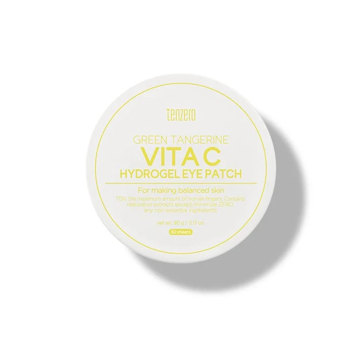 TENZERO Green Tangerine Vita C Hydrogel Eye Patch 90g (60 Sheets)