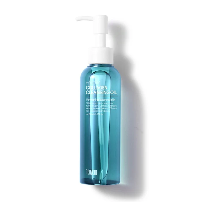 TENZERO Moisture Collagen Cleansing Oil 150ml bottle