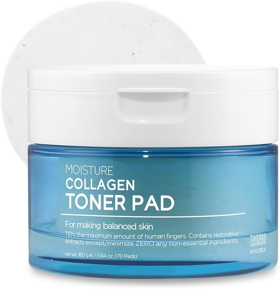 TENZERO Moisture Collagen Toner Pad 70ea pack