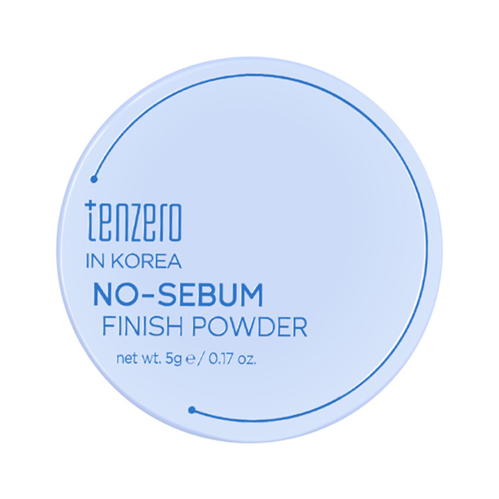 TENZERO No-Sebum Finish Powder 5g compact