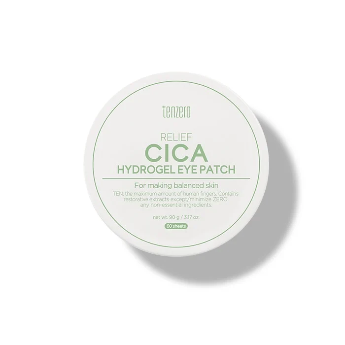 TENZERO Relief Cica Hydrogel Eye Patch 90g (60 Sheets)