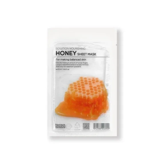TENZERO Solution Nourishing Honey Sheet Mask 25ml packet