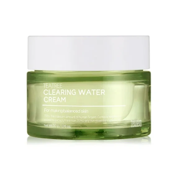 TENZERO Tea Tree Clearing Water Cream 50g jar
